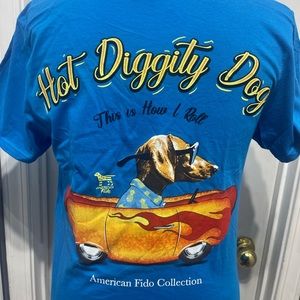 New hot digging dog t shirt